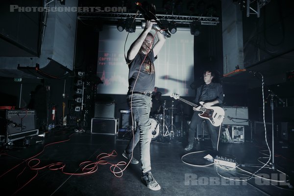 A PLACE TO BURY STRANGERS - 2024-04-23 - PARIS - Petit Bain - Oliver Ackermann - John Fedowitz - Sandra Fedowitz